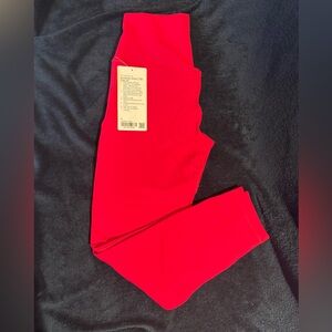 🌟4 X Host Pick🌟BRAND NEW Lululemon Athletica Red Leggings